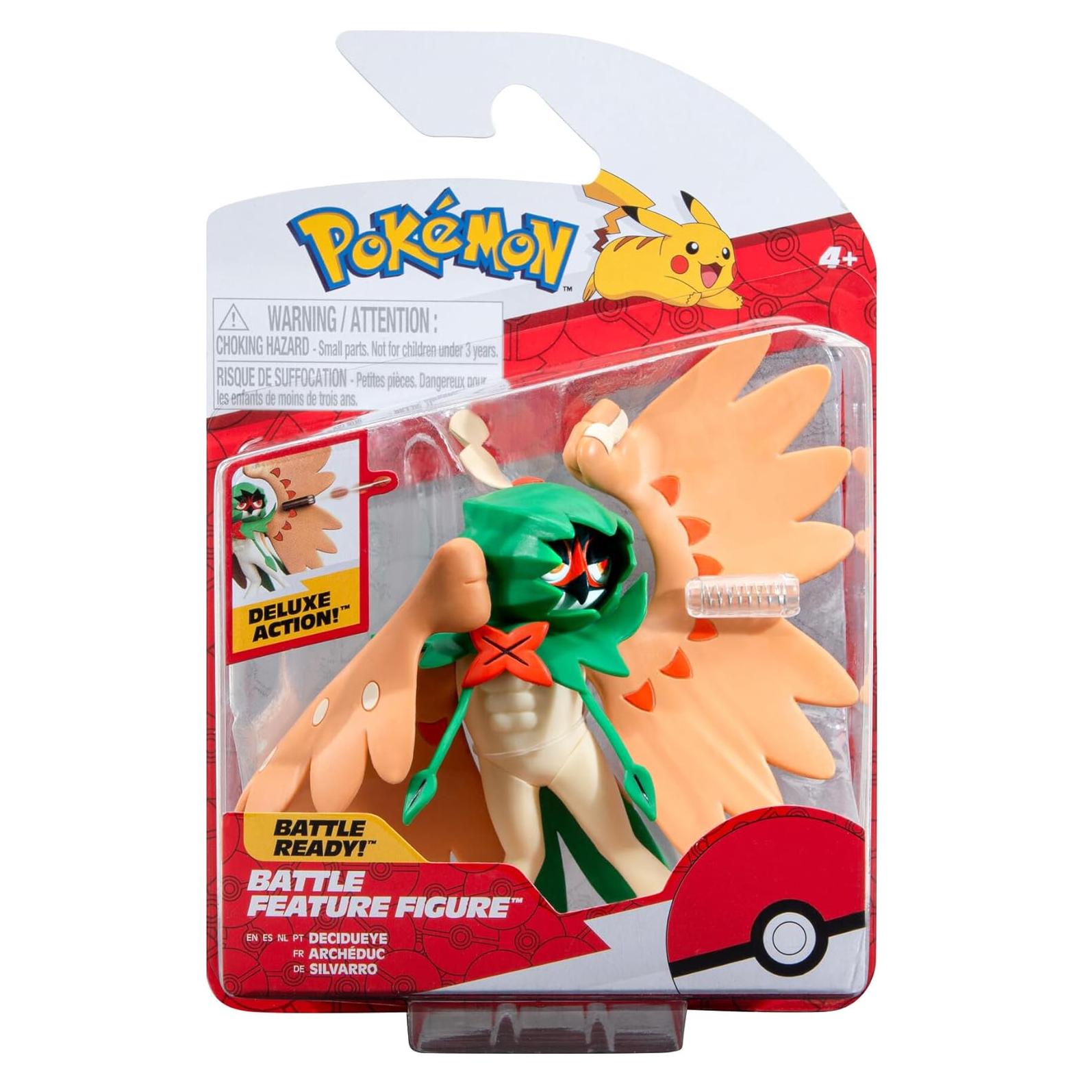 Figura de Batalla Decidueye 11.43 cm con Lanzador de Flechas