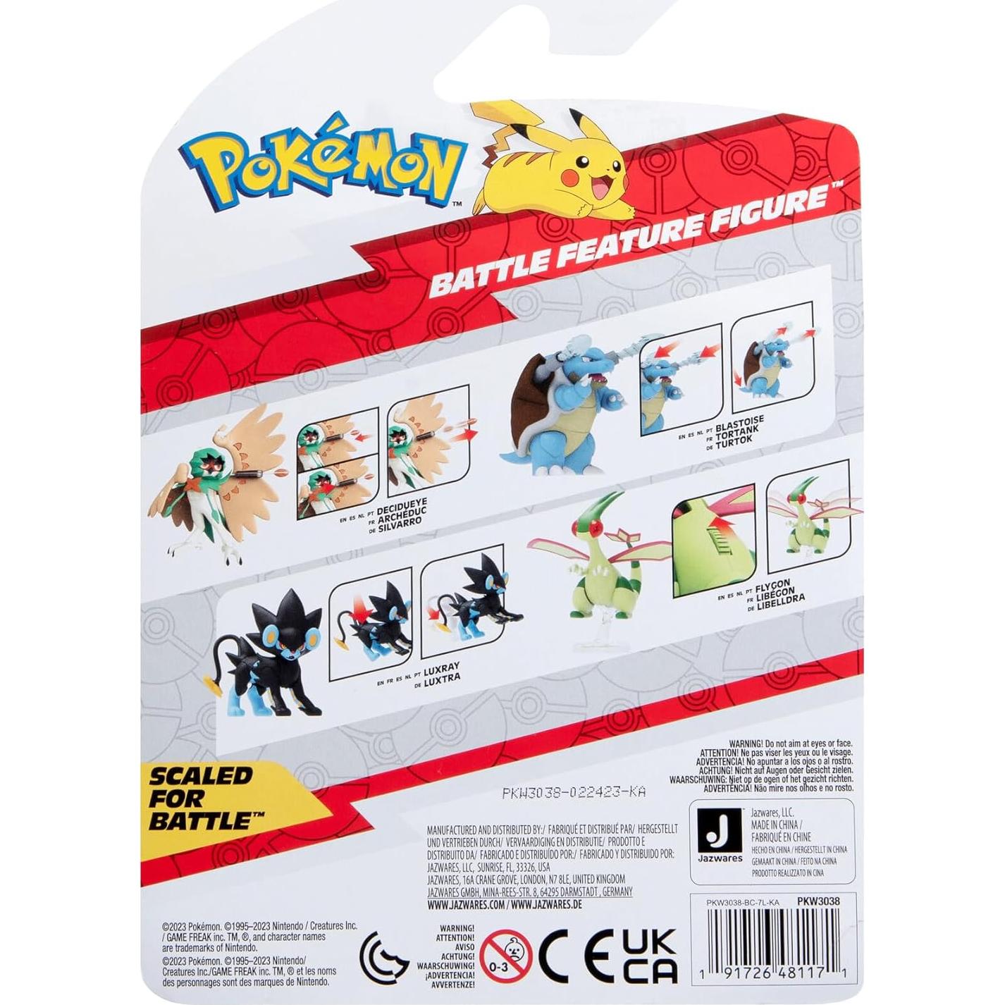 Figura de Batalla Decidueye 11.43 cm con Lanzador de Flechas