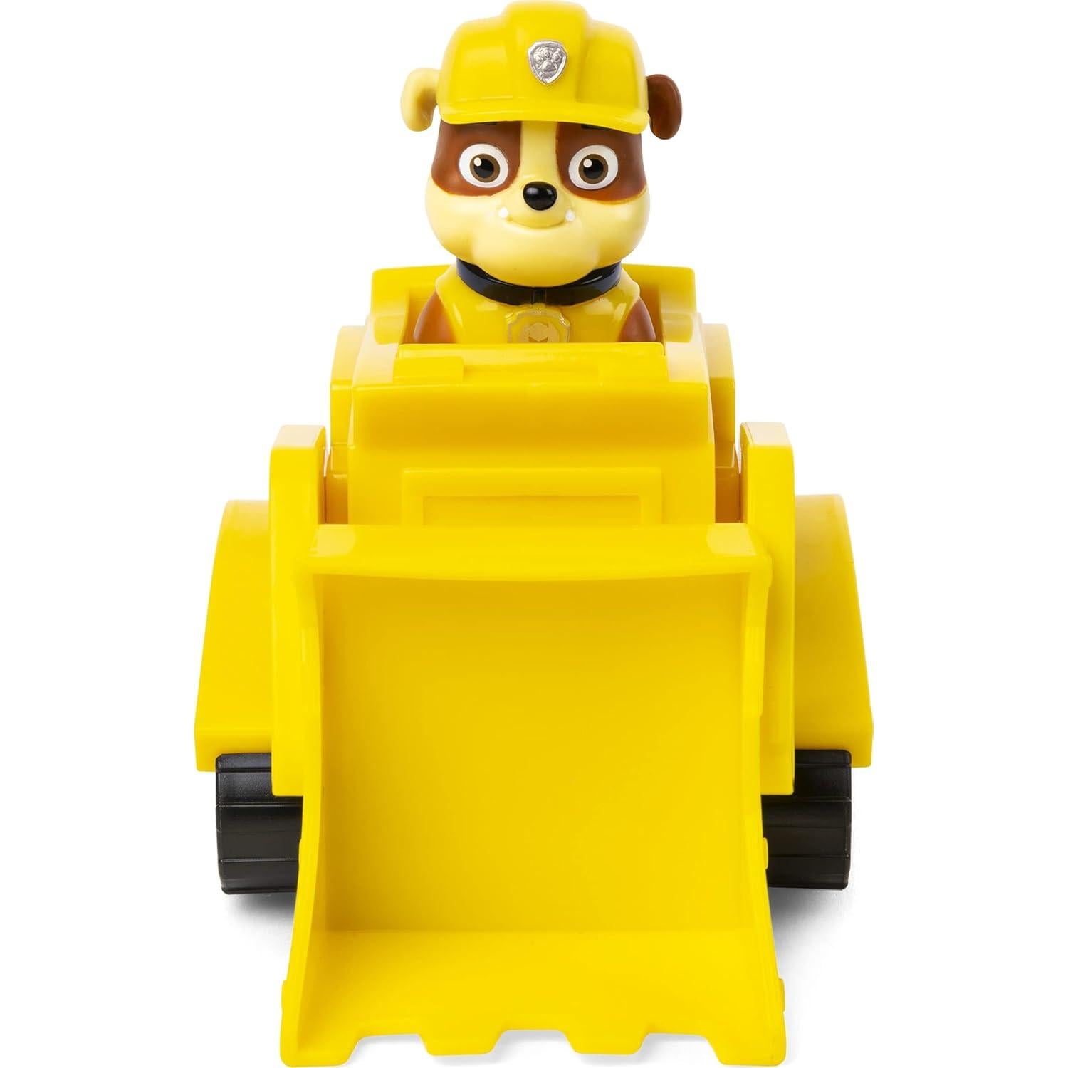 Vehículo Bulldozer Rubble PAW Patrol con Figura 3 años+