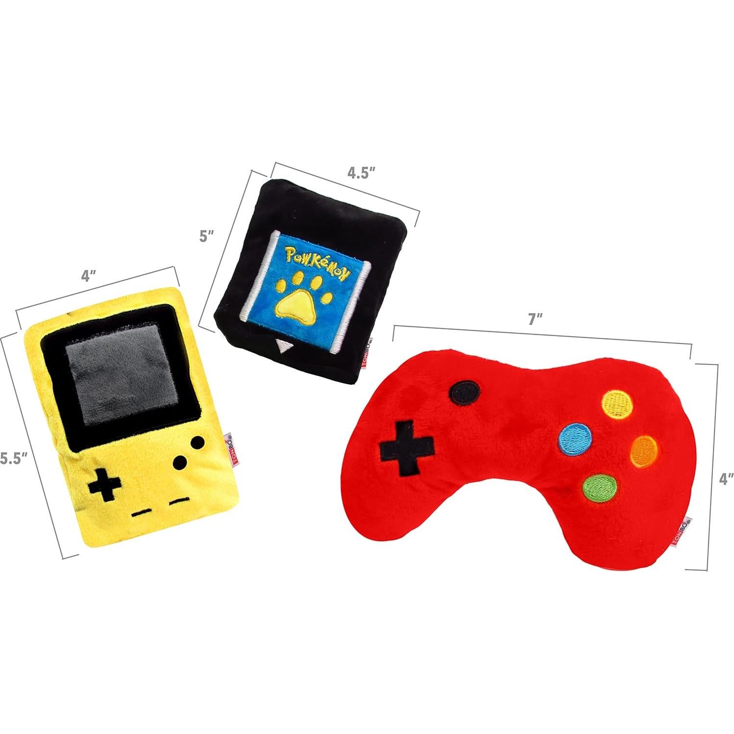 Juguetes de Peluche para Perros TONBO Combo Gamer