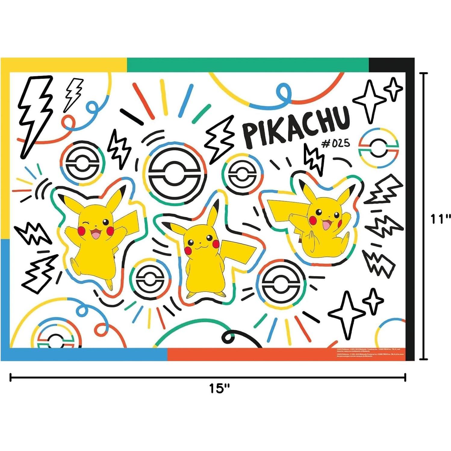 Rompecabezas 100 Piezas Buffalo Games Pikachu 38.1x27.9 cm