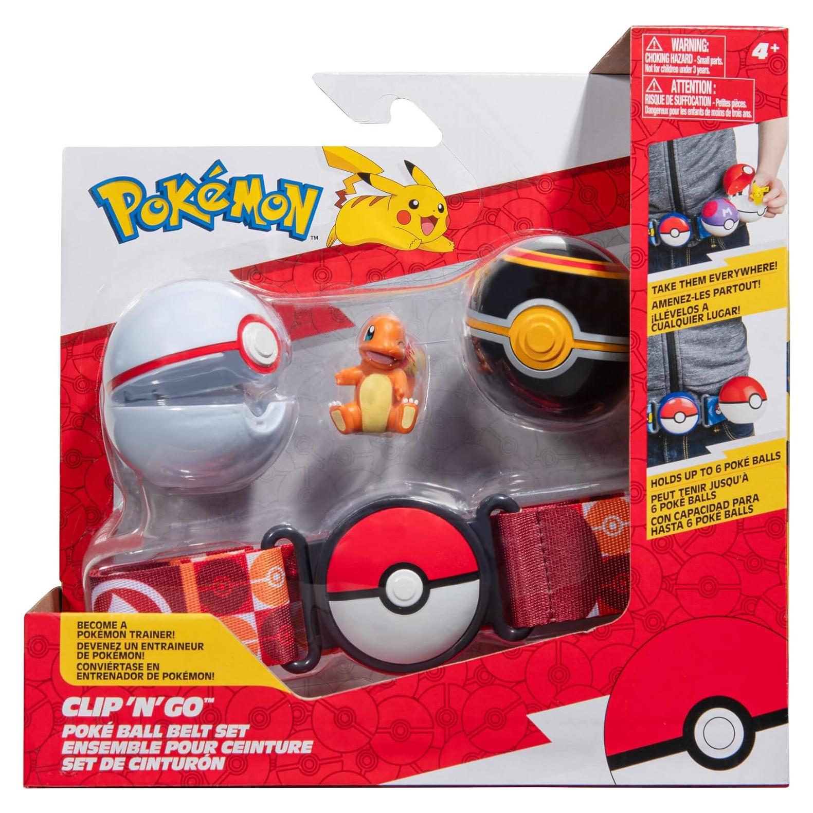 Conjunto Cinturón Clip 'N' Go Pokémon Charmander 2"