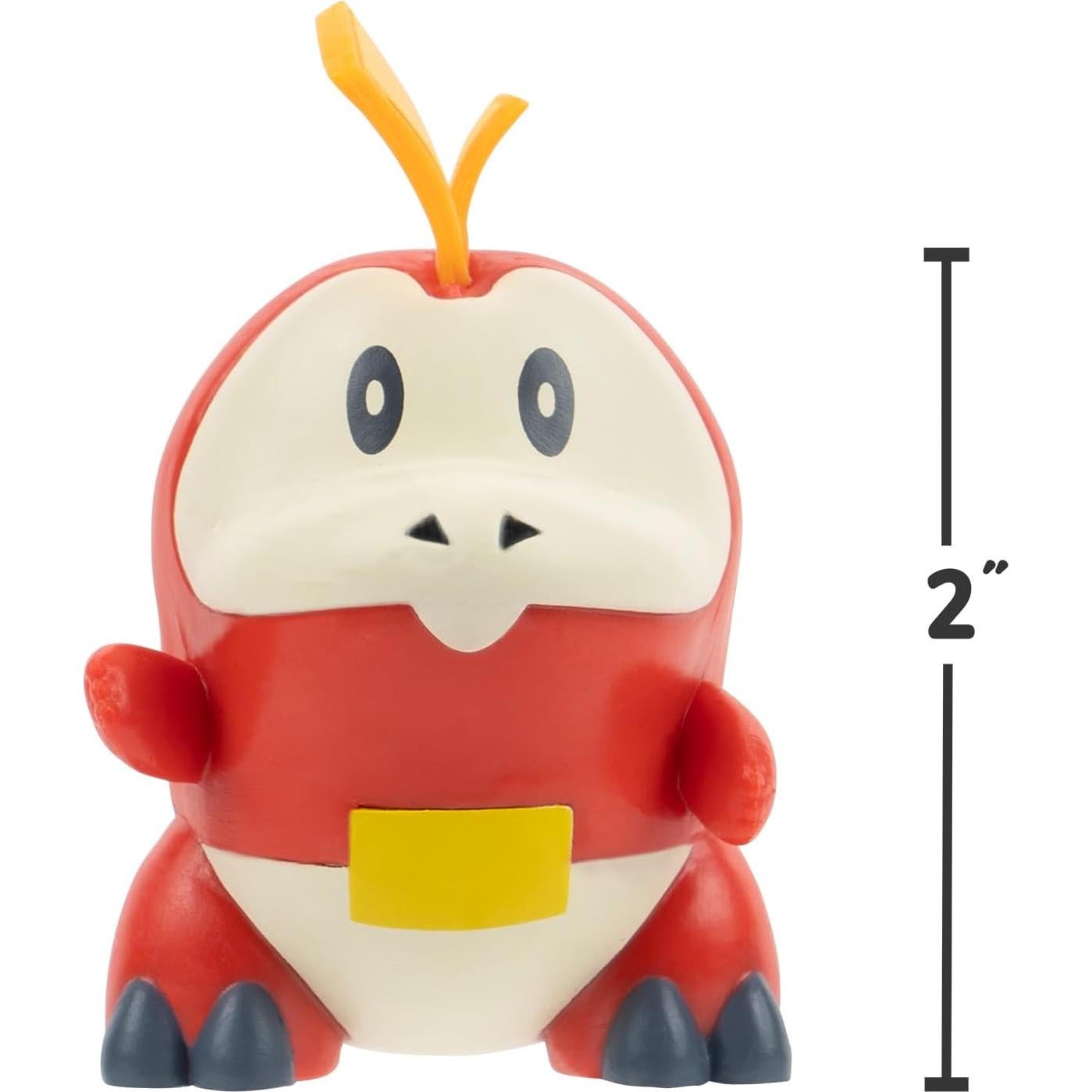 Set Clip 'N' Go Fuecoco y Poké Ball Jazwares - Figura 5.08 cm