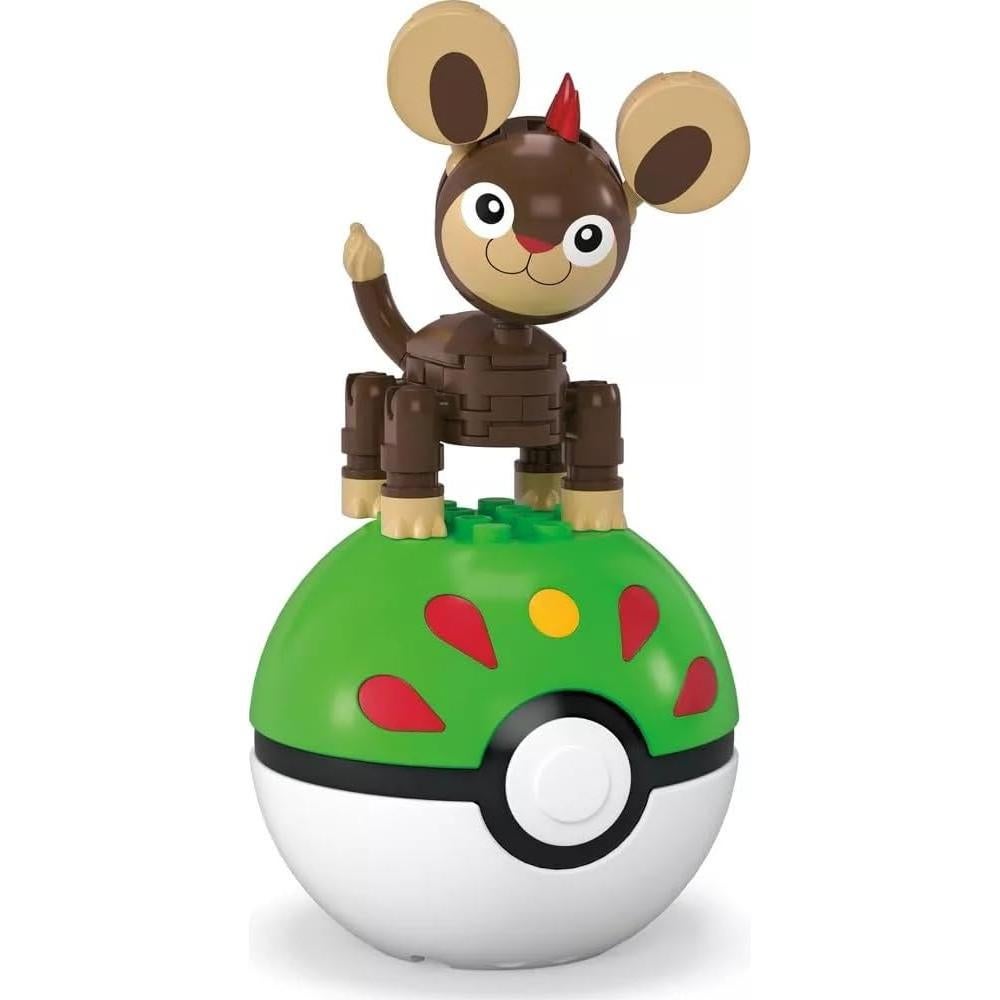 Juguete de Construcción Litleo Pokémon Mattel 44 Piezas