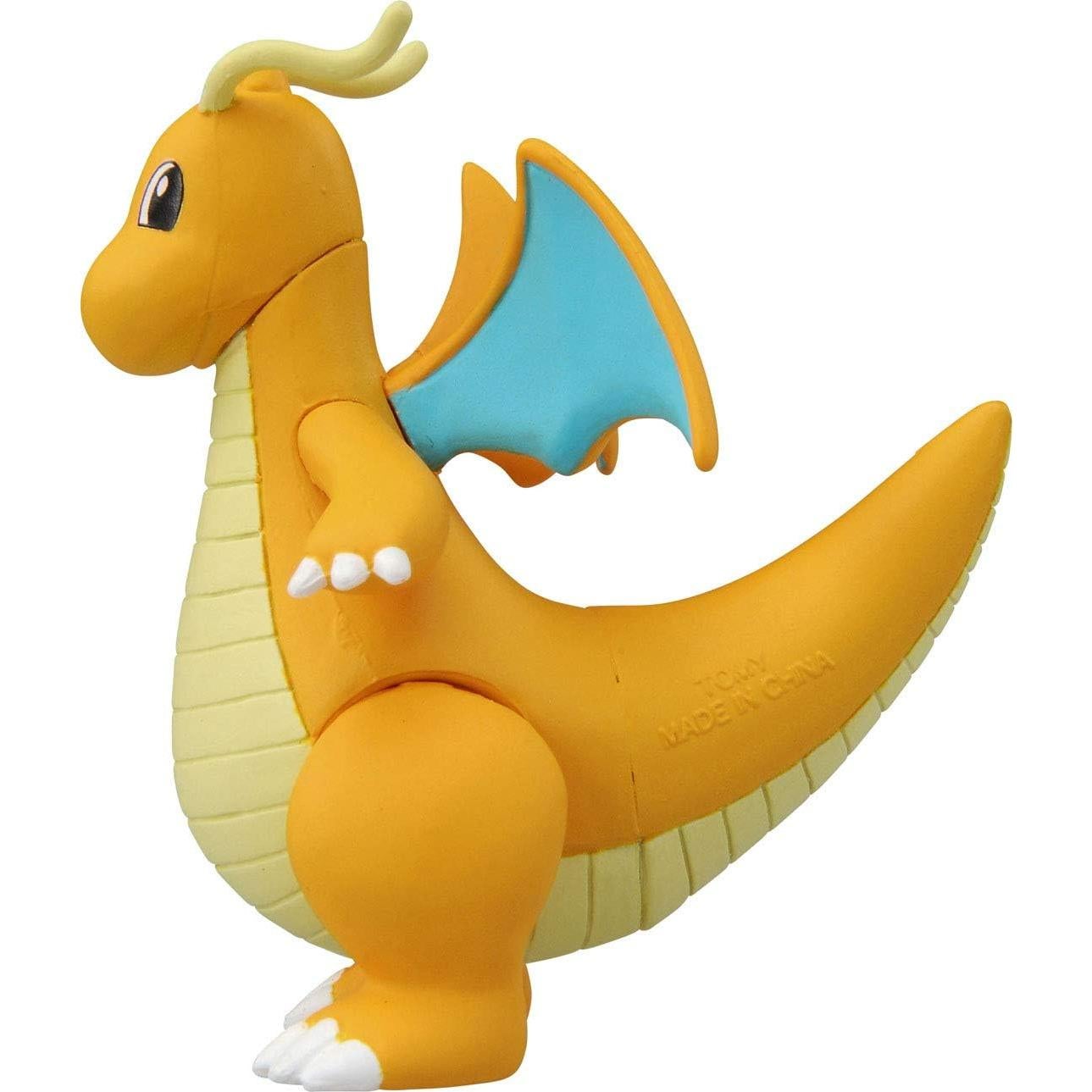 Takaratomy Pokemon Sun & Moon ESP-13 Dragonite Action Figure, 2.5"