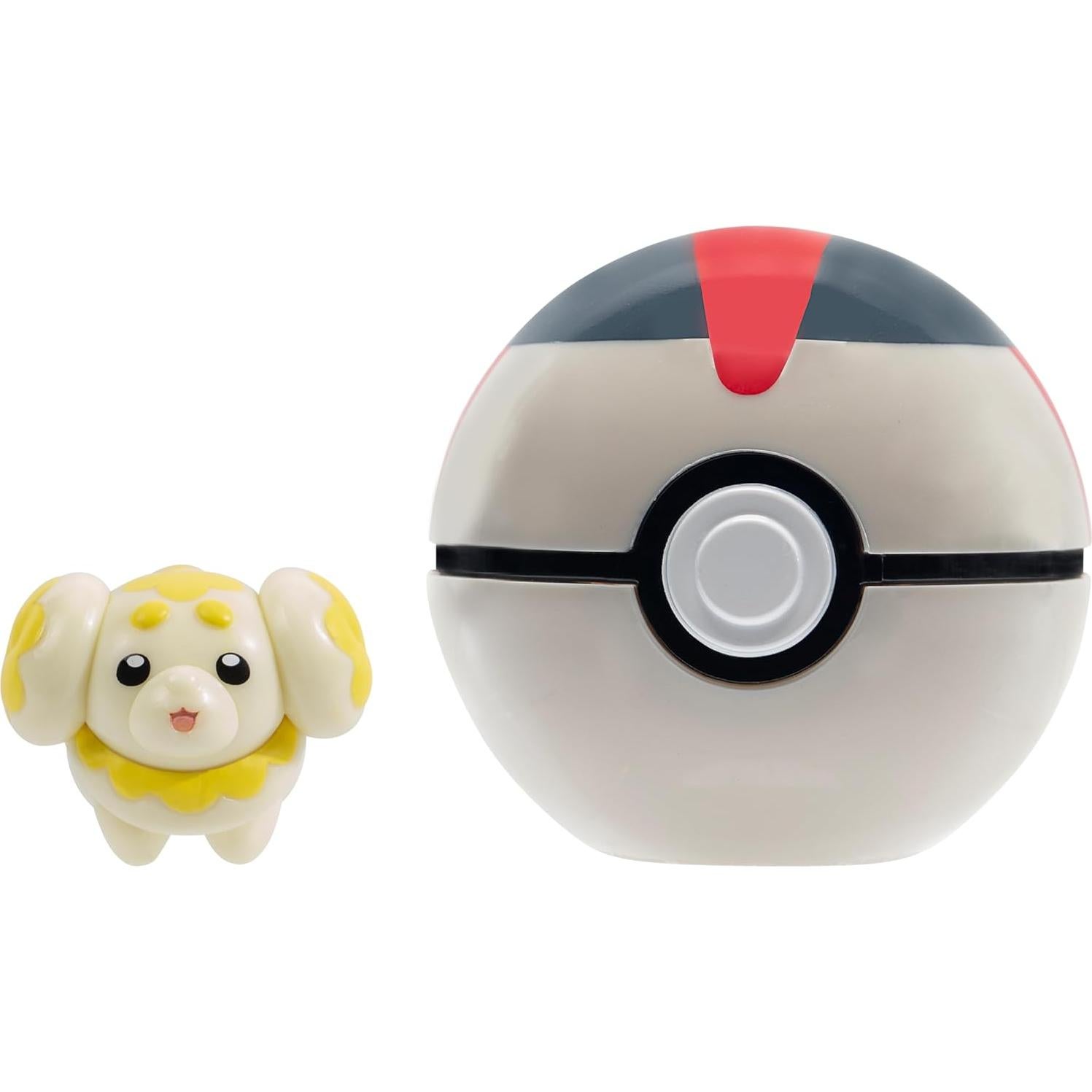 Pokemon Clip 'N' Go Fidoough con Bola de Temporizador 5 cm