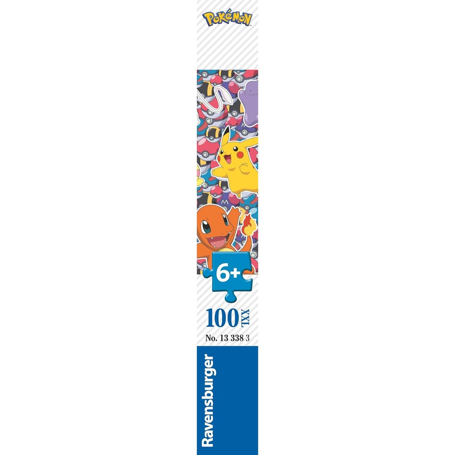 Rompecabezas XXL 100 Piezas Pokemon Ravensburger 49x36 cm