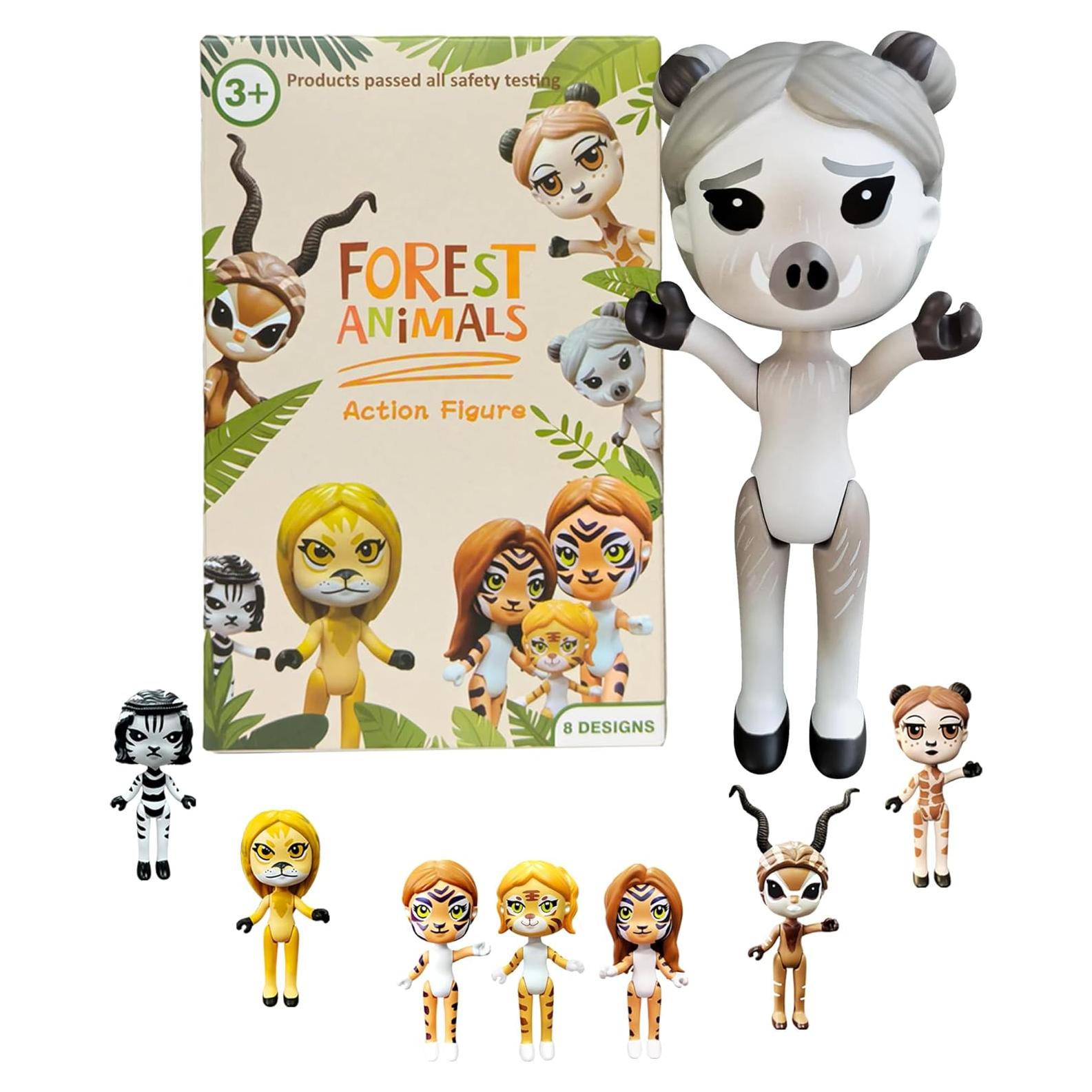 Figura de Acción Cerdito Bosque Plenty More 8cm Juguete Educativo