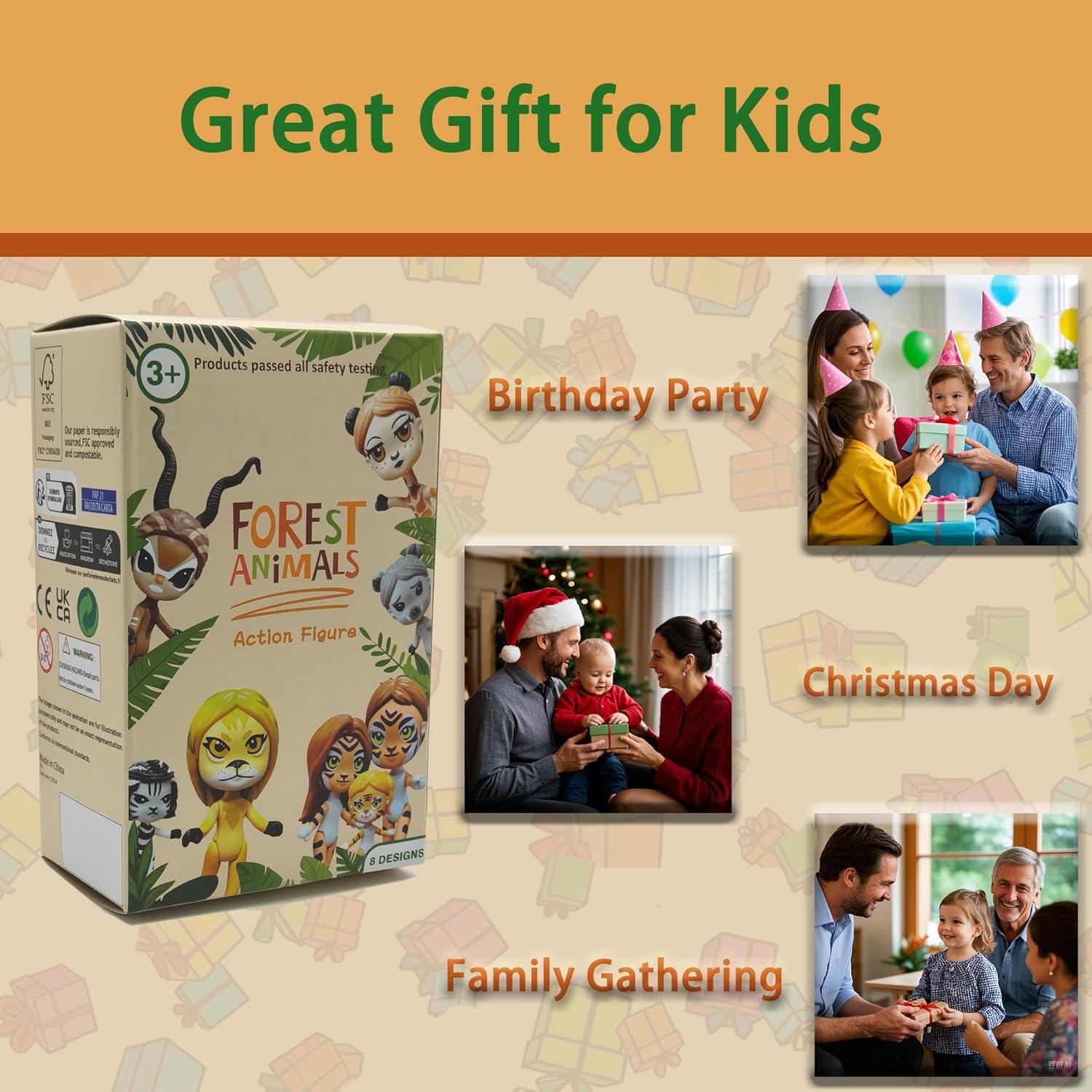 Figura de Acción Cerdito Bosque Plenty More 8cm Juguete Educativo