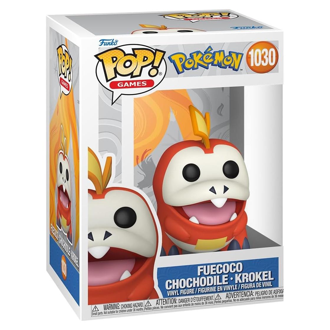 Funko Pop Pokémon Fuecoco - Figura de Vinilo Coleccionable