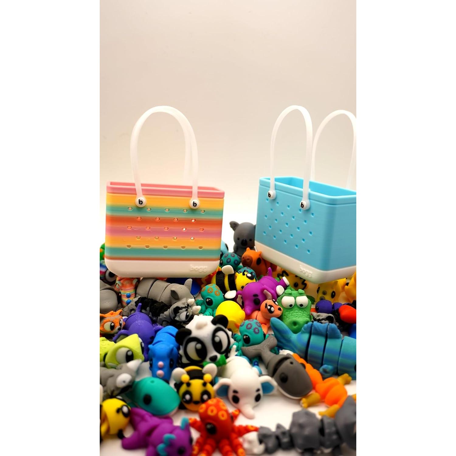 Bolsa Misteriosa con 10 Animales Mini Articulados - SW DESIGN