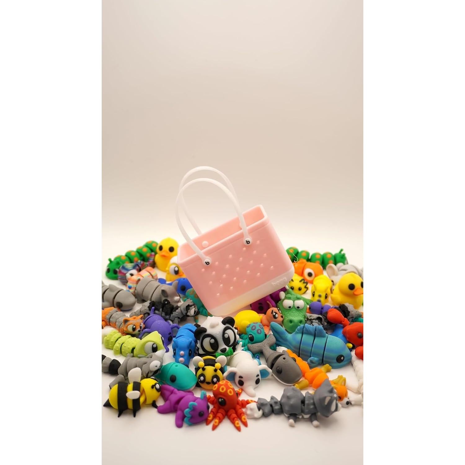 Bolsa Misteriosa con 10 Animales Mini Articulados - SW DESIGN