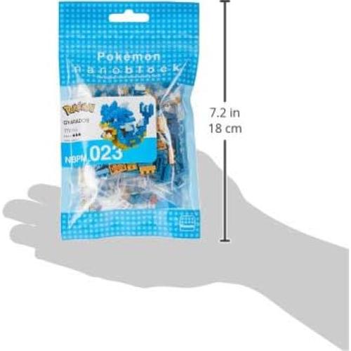 Nanoblock Gyarados Pokémon - Kit de Construcción 170 Piezas