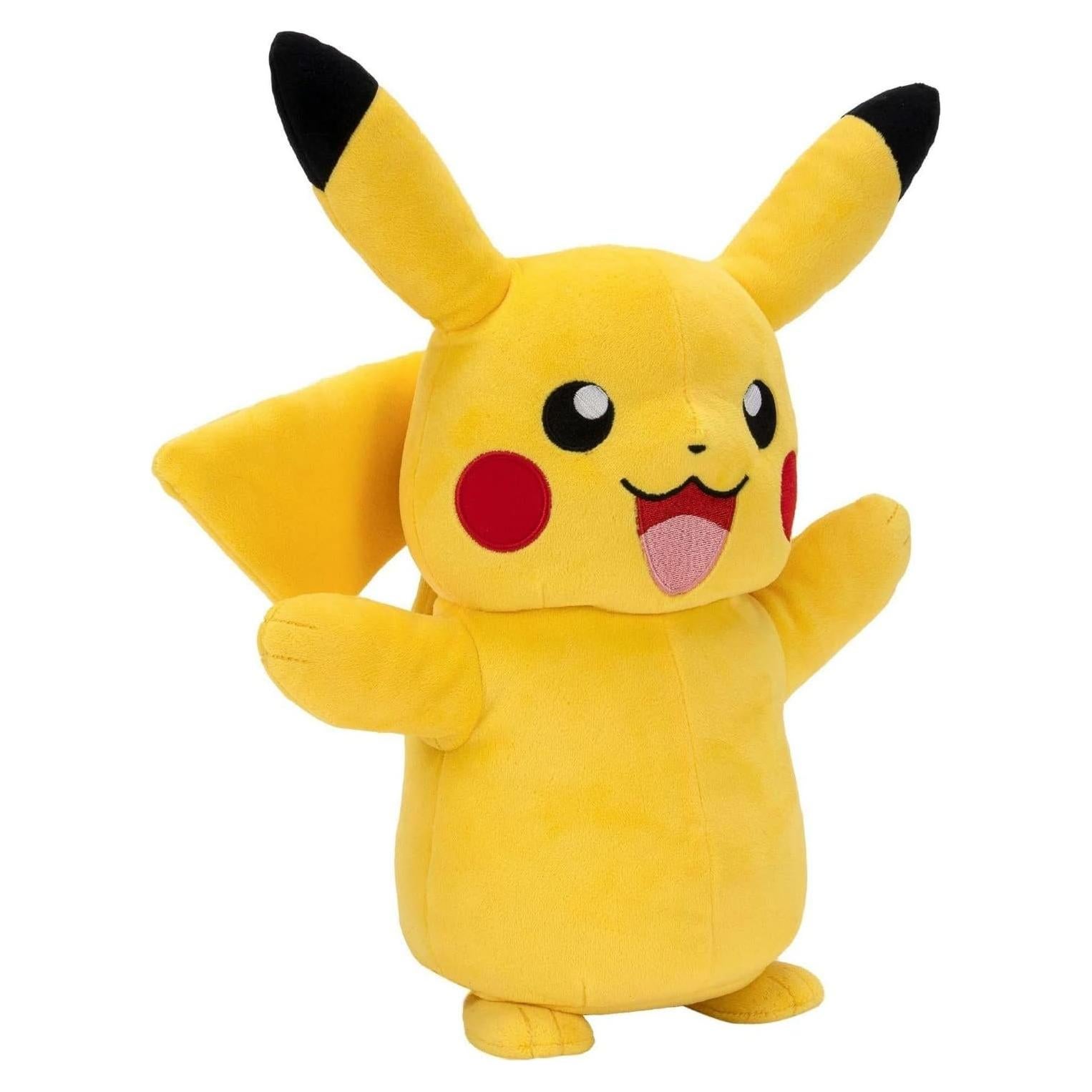 Peluche Pikachu Carga Eléctrica Jazwares con Sonido y Luz