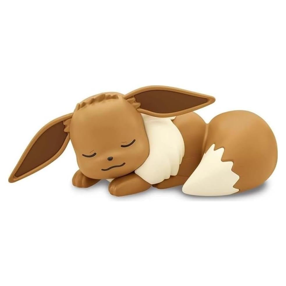 Figura Eevee Durmiendo Bandai Pokepla 11.5 cm PVC