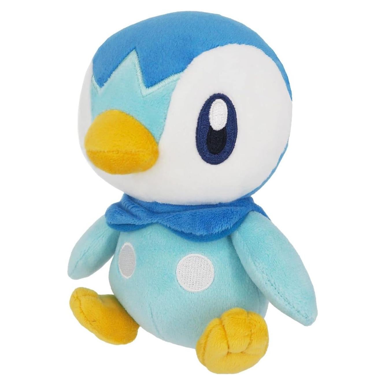 Peluche Piplup Sanei Pokémon 15 cm Azul - Colección All Star