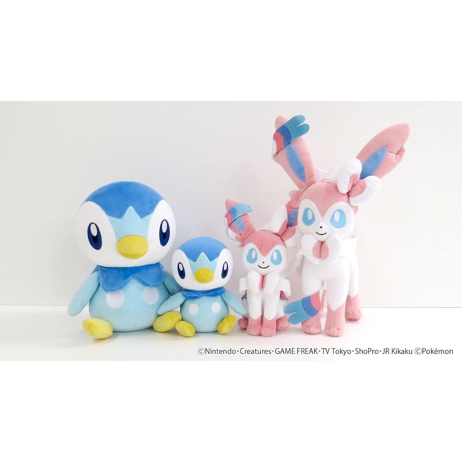 Peluche Piplup Sanei Pokémon 15 cm Azul - Colección All Star