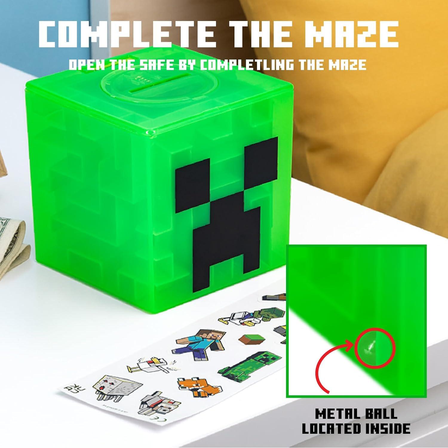 Alcancía Laberinto Creeper Minecraft Paladone 9 cm