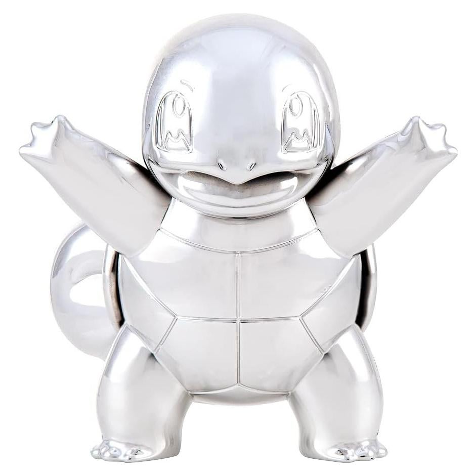 Figura Squirtle Plateado 25 Aniversario Jazwares 11.43 cm