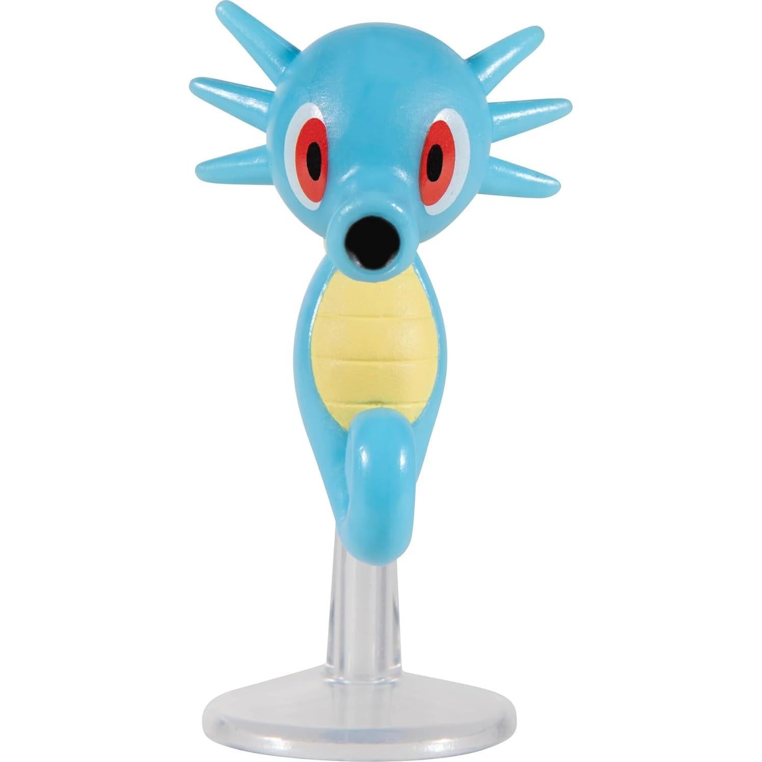 Pokémon Clip 'N' Go Horsea y Net Ball - Figura 5 cm