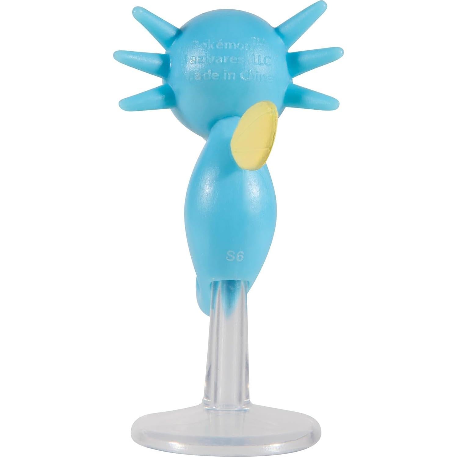 Pokémon Clip 'N' Go Horsea y Net Ball - Figura 5 cm