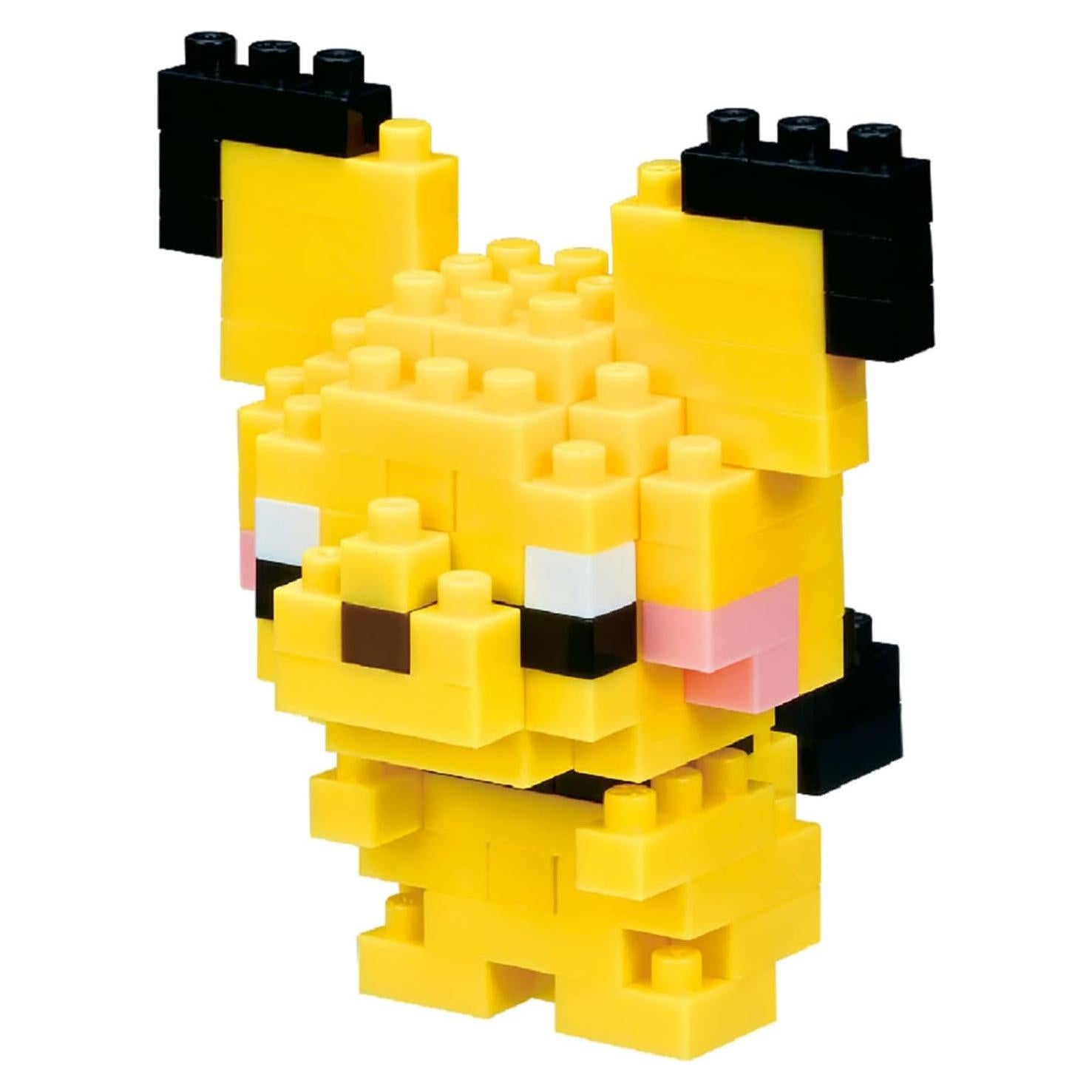 Nanoblock Pichu Pokémon - Kit de Construcción 100 Piezas