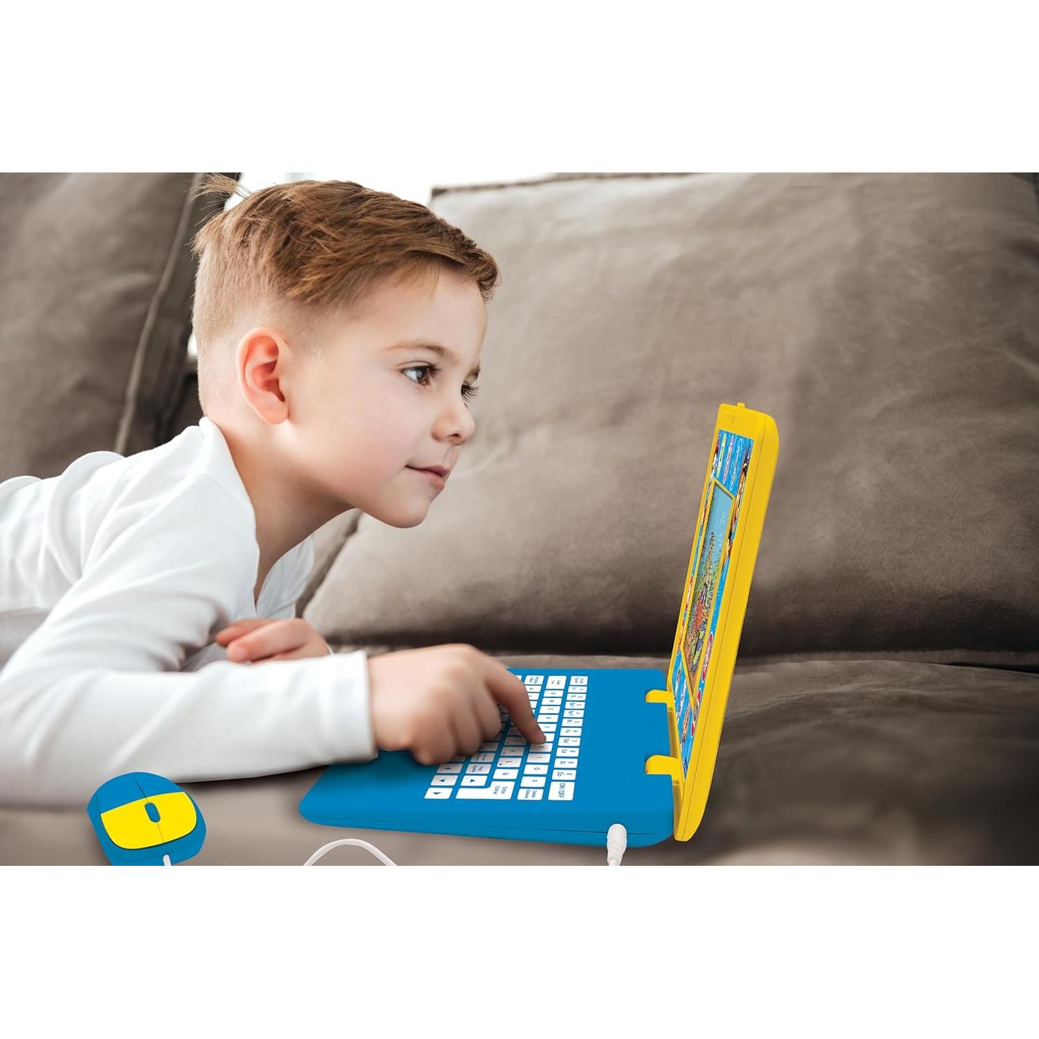 Laptop Educativa Bilingüe Lexibook Patrulla Canina 170 Actividades