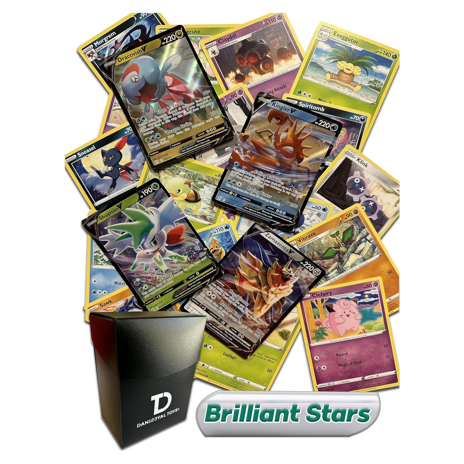 Paquete TCG Estrellas Brillantes Dan123yal - 30 Cartas + Ultra Rara