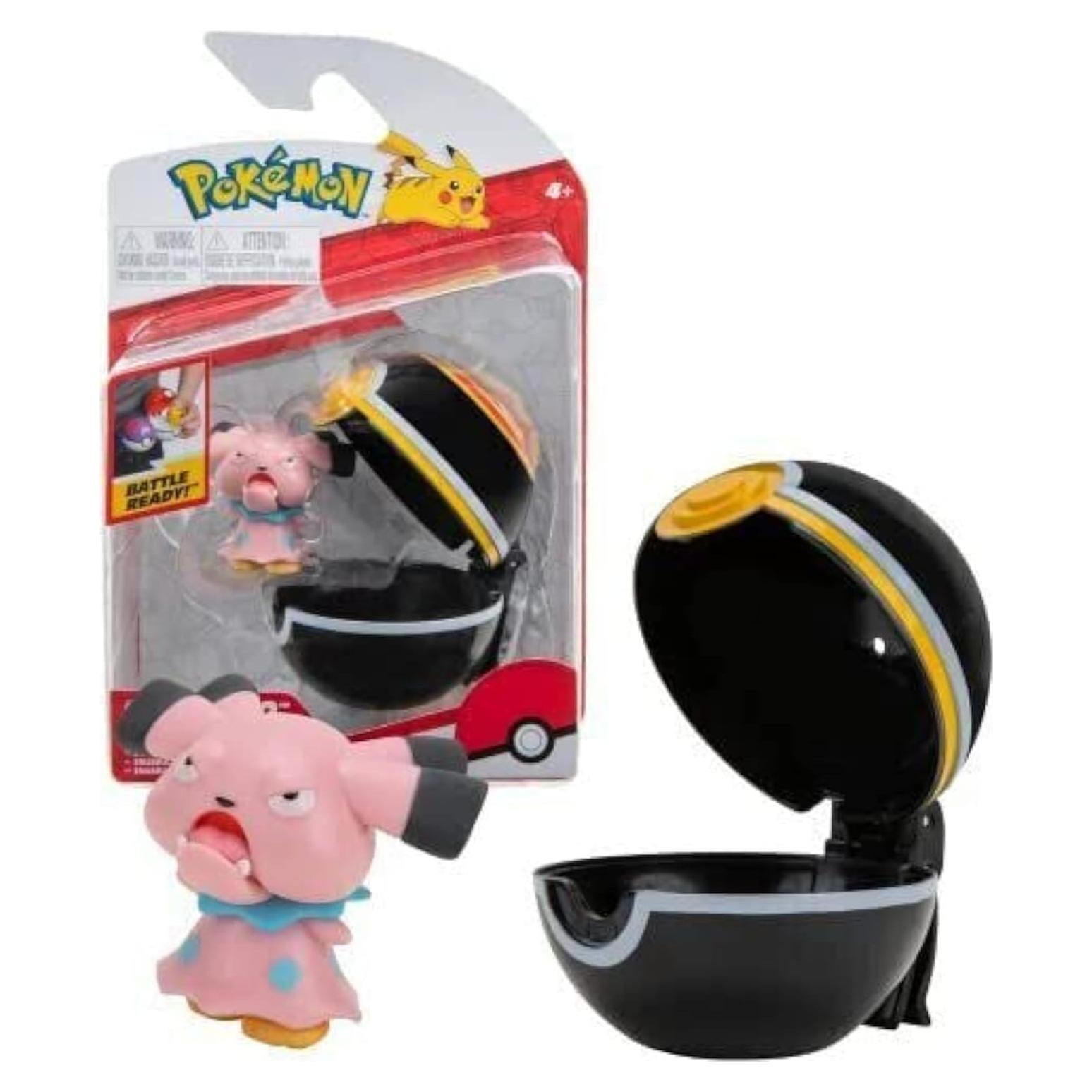 Conjunto de Figuras de Batalla Clip N Go Pokémon Snubbull