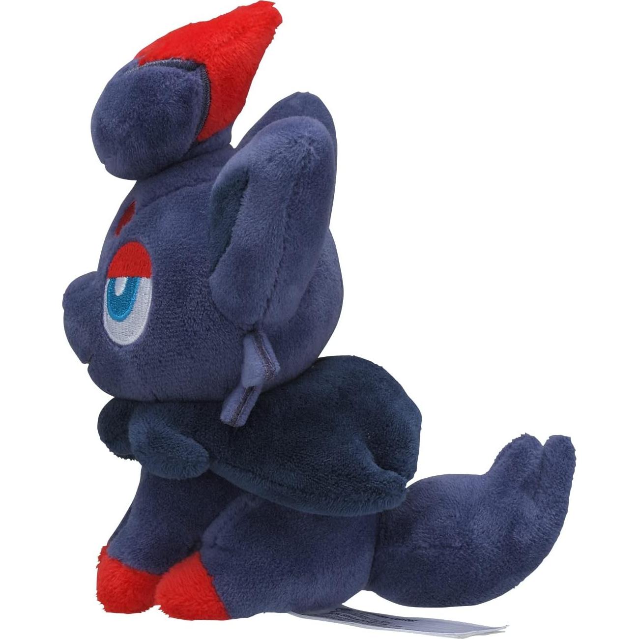 Peluche Zorua Cuties Sentados Pokemon Center 10.5 cm