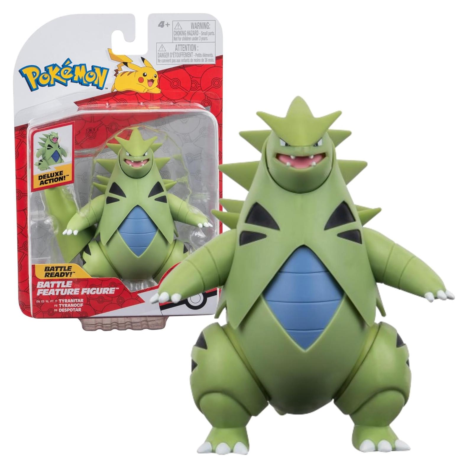 Figura de Batalla Pokémon Tyranitar 11cm - Wicked Cool Toys