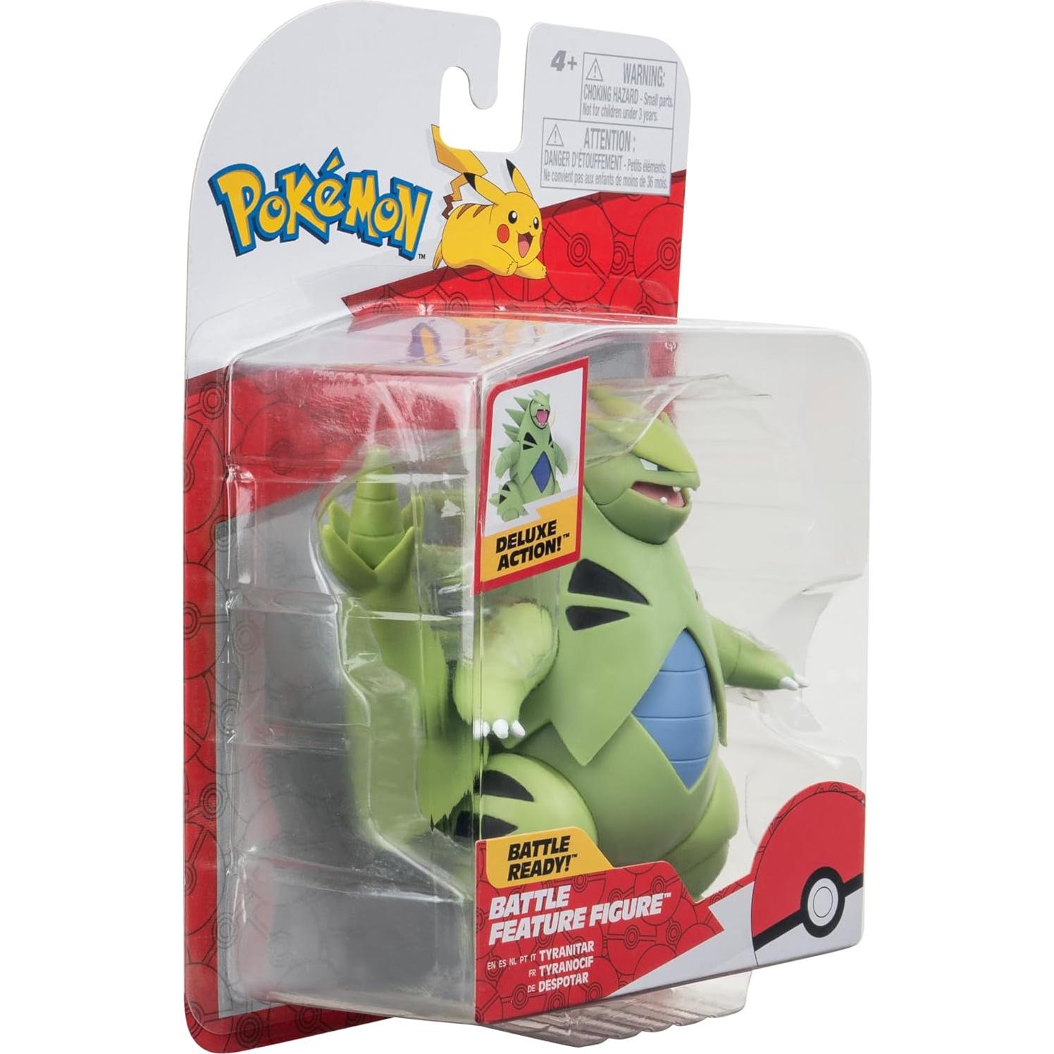 Figura de Batalla Pokémon Tyranitar 11cm - Wicked Cool Toys