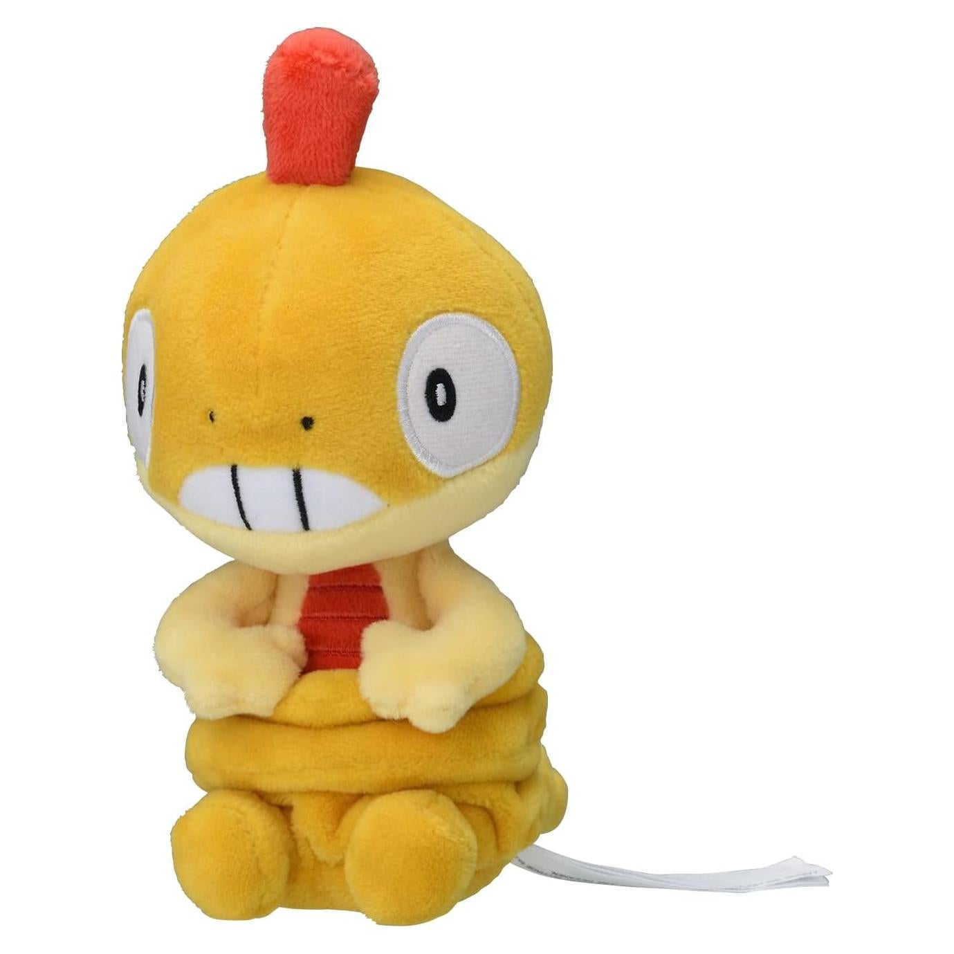Peluche Scraggy Pokémon Center Cuties Sentados 15.5 cm