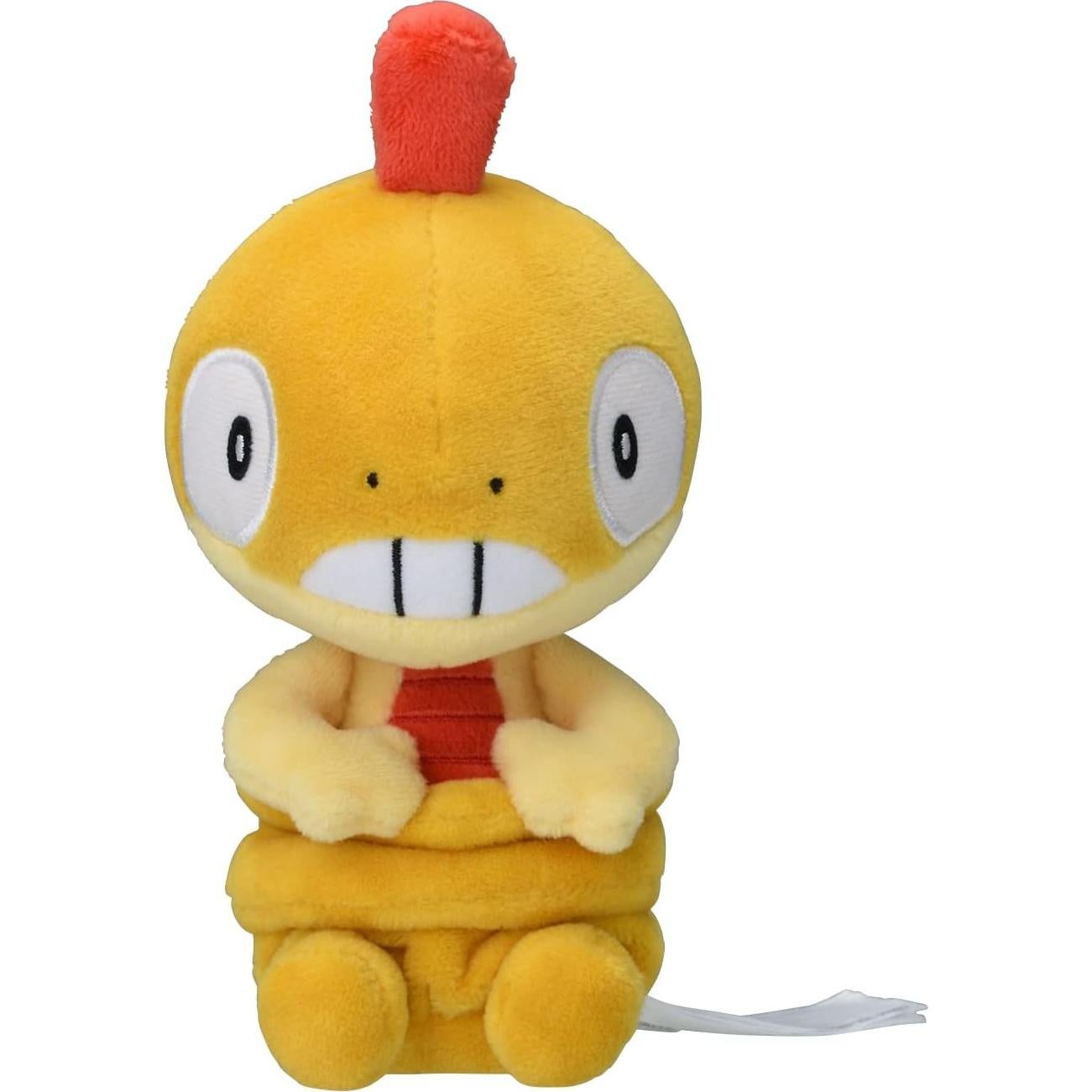 Peluche Scraggy Pokémon Center Cuties Sentados 15.5 cm