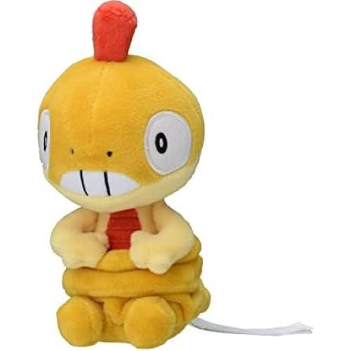Peluche Scraggy Pokémon Center Cuties Sentados 15.5 cm