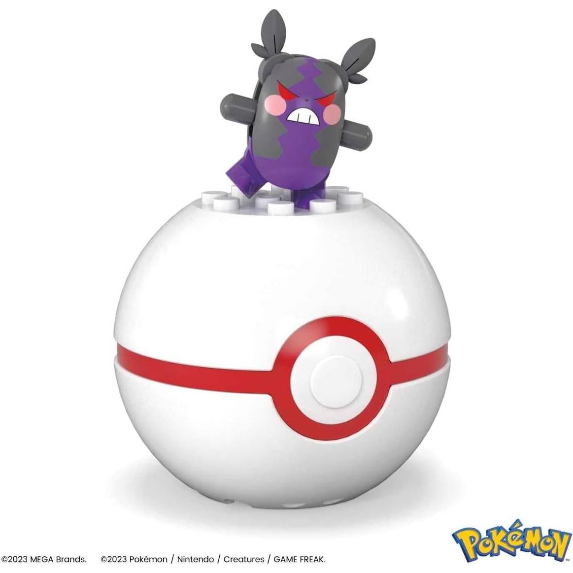 Juguete de Construcción Morpeko MEGA para Niños + Pokébola