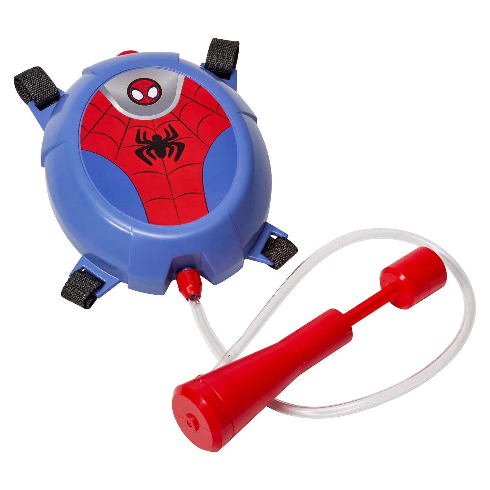Mochila de Agua Spiderman 975ml Lanzador para Niños