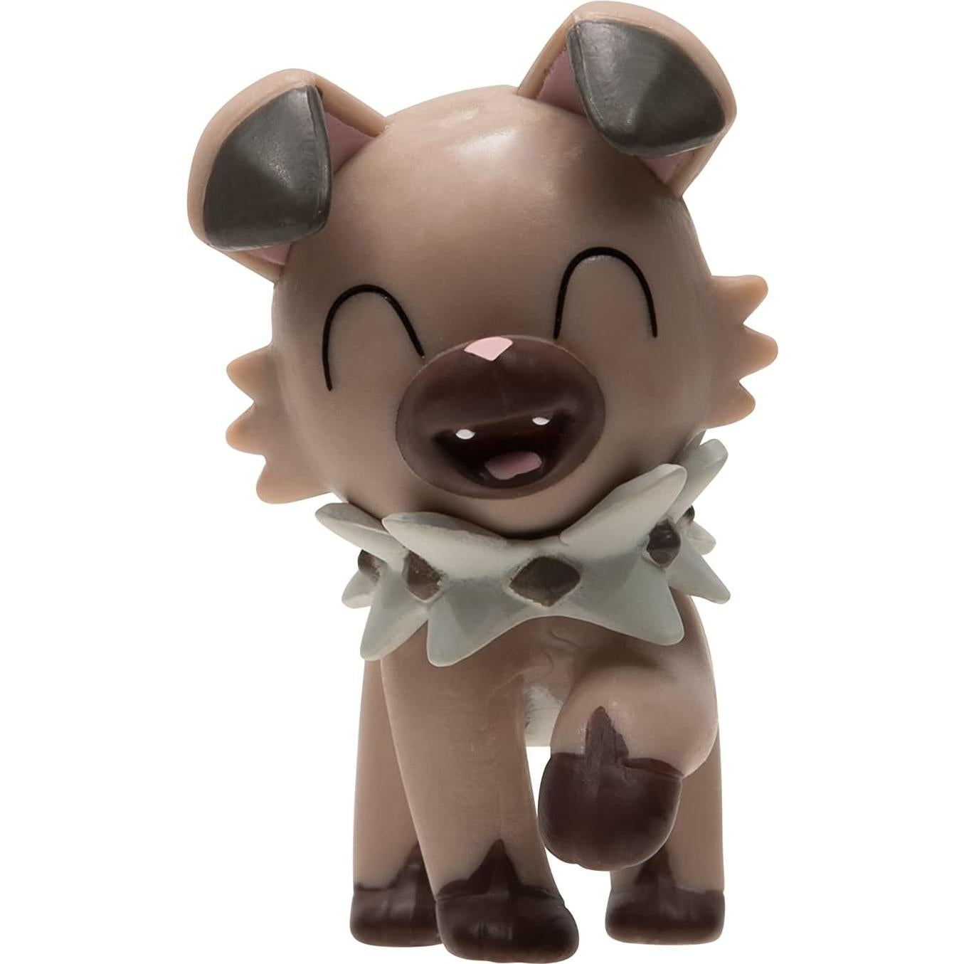 Juego de Ataque Sorpresa Pokémon Jazwares Rowlet vs Rockruff