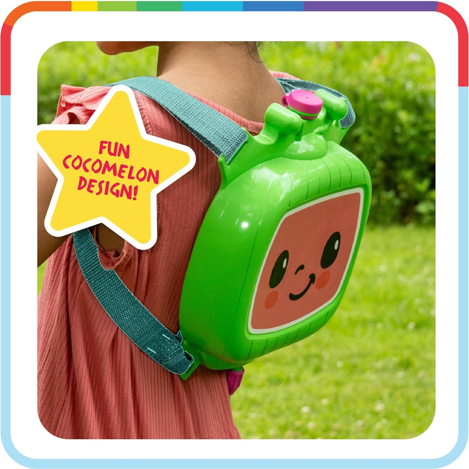 Mochila de Agua Cocomelon 975ml para Niños 3+ Años