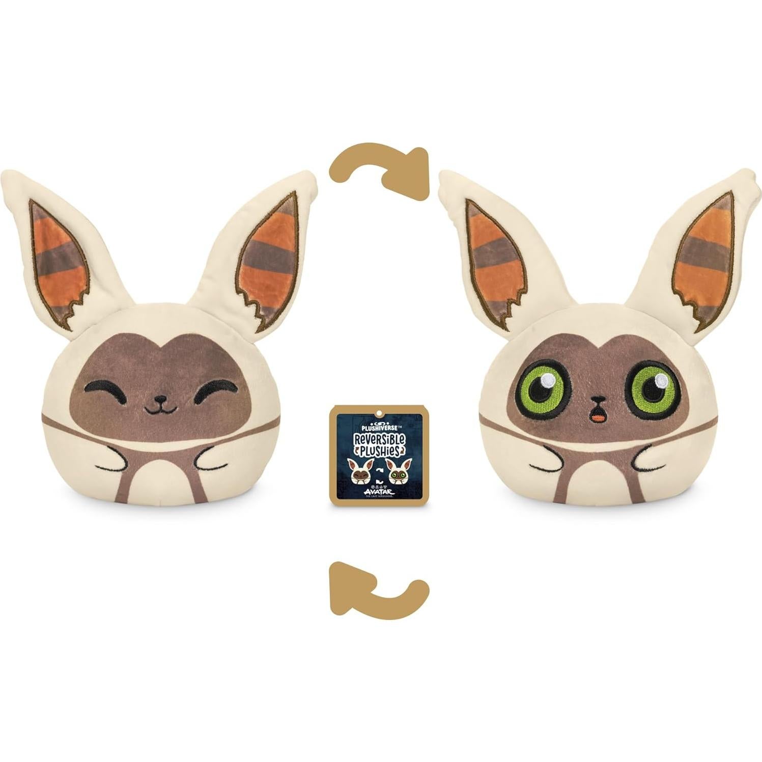 Peluche Reversible Momo TeeTurtle 10 cm - Avatar La Última Airbender