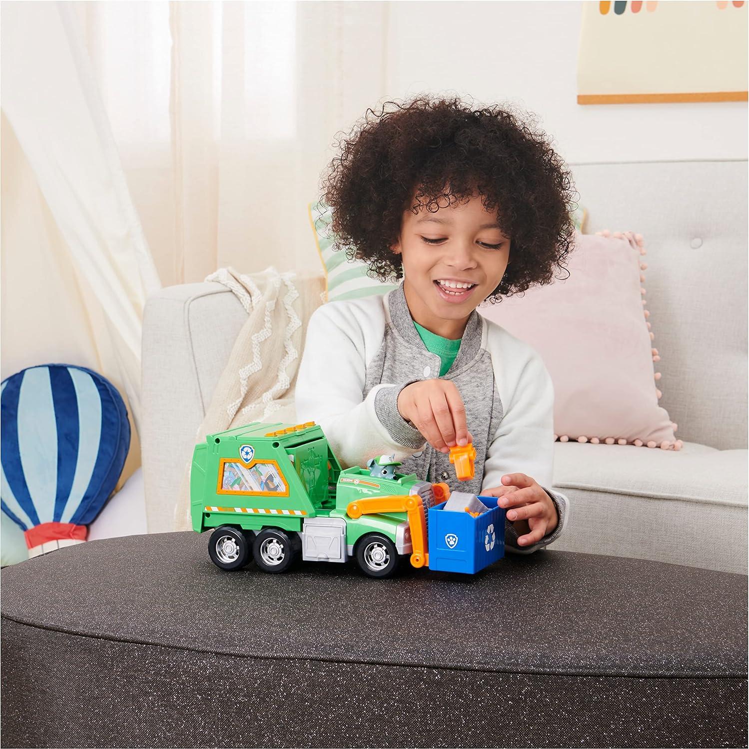 Camión Reutiliza Rocky PAW Patrol con 3 Herramientas