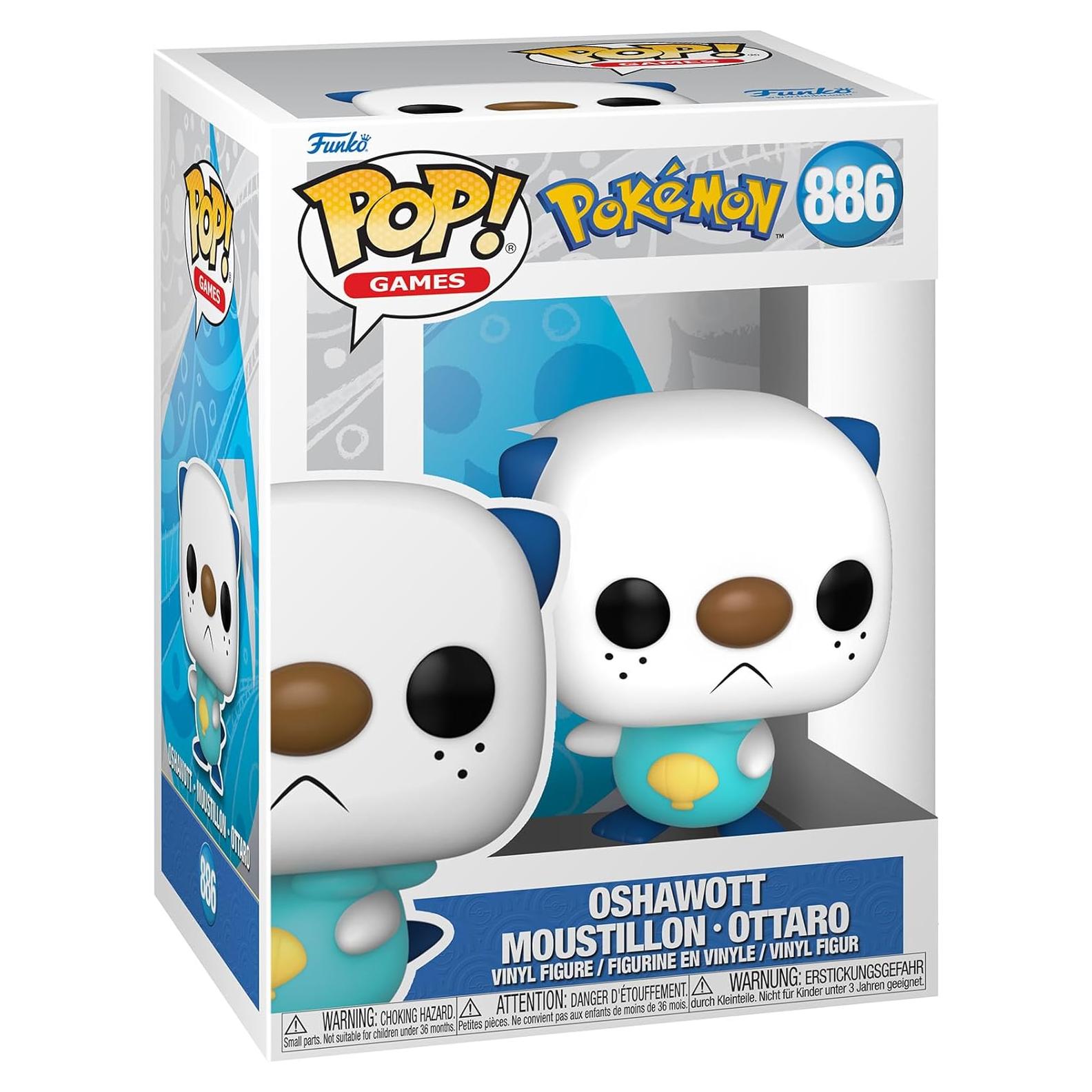Funko POP! Pokemon Oshawott Figura de Vinilo 9.5 cm