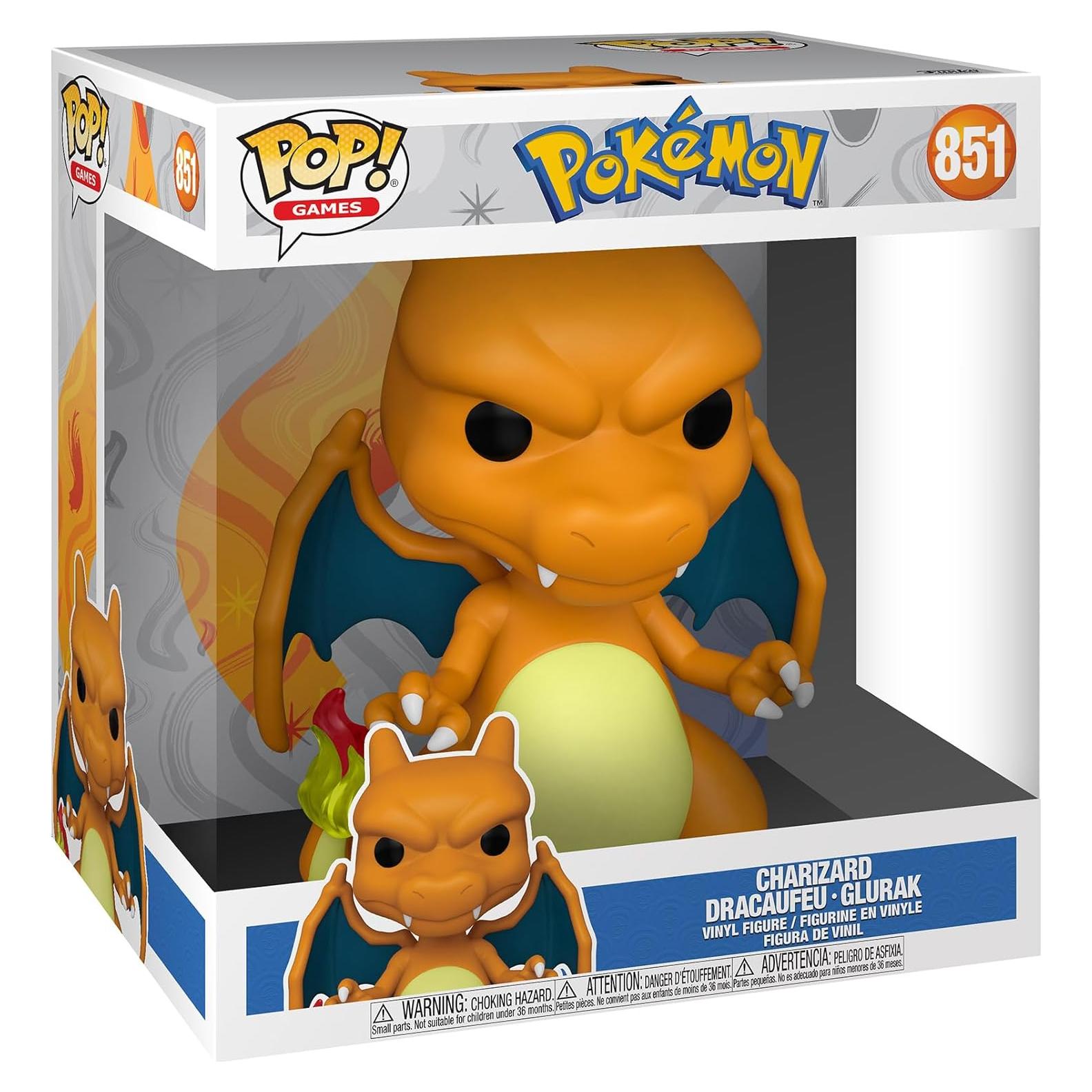 Funko POP! Jumbo Charizard - Figura de Vinilo 27.7 cm - Pokémon