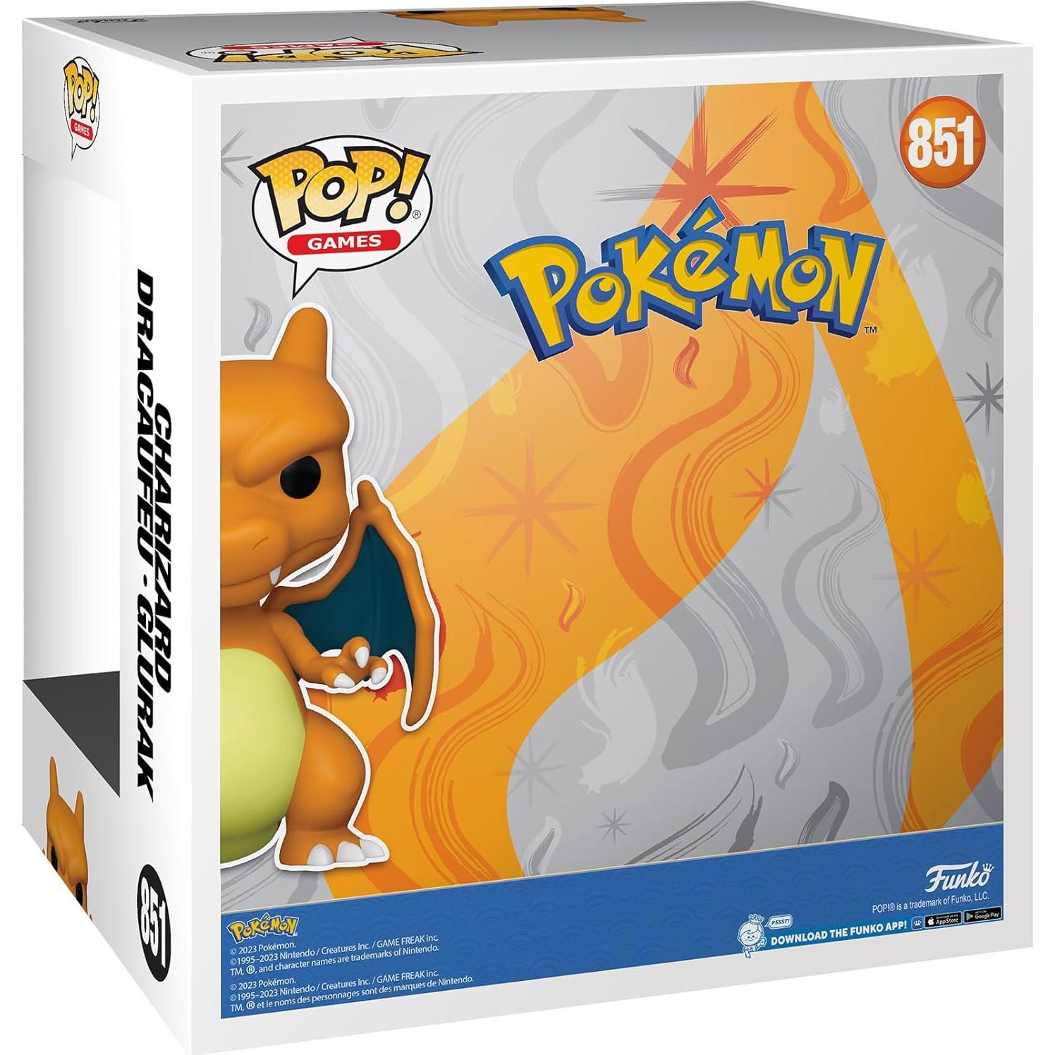 Funko POP! Jumbo Charizard - Figura de Vinilo 27.7 cm - Pokémon
