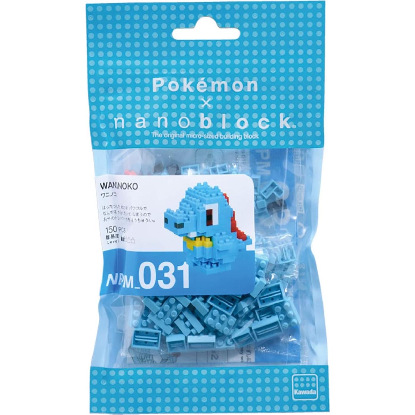 Nanoblock Pokémon Totodile 4.57 cm Kit de Construcción