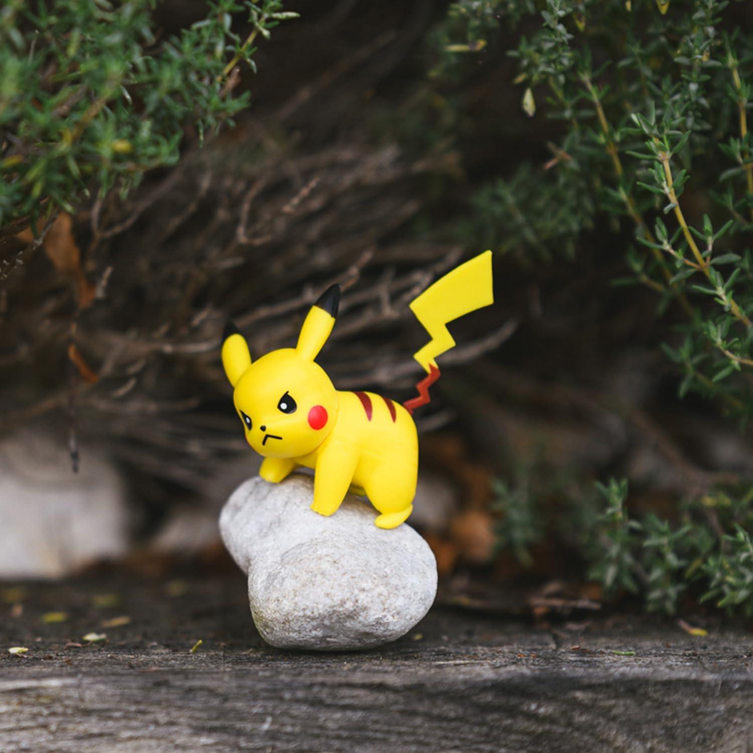 Figuras de Batalla Pokémon Bandai - Paquete de 8 Pikachu 5 cm