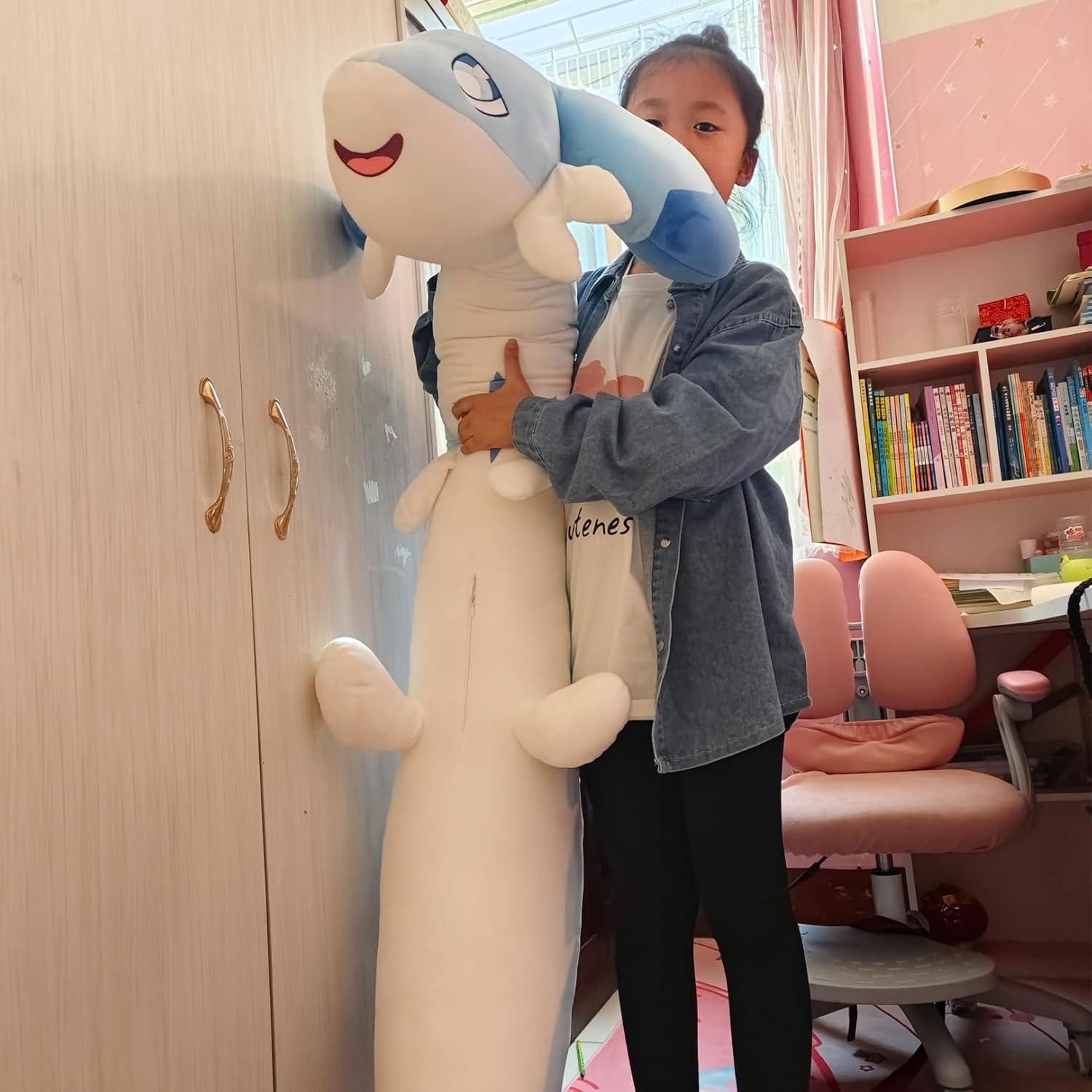 Juguete de Peluche Gigante MOTTLEDI Rosa 119 cm Suave