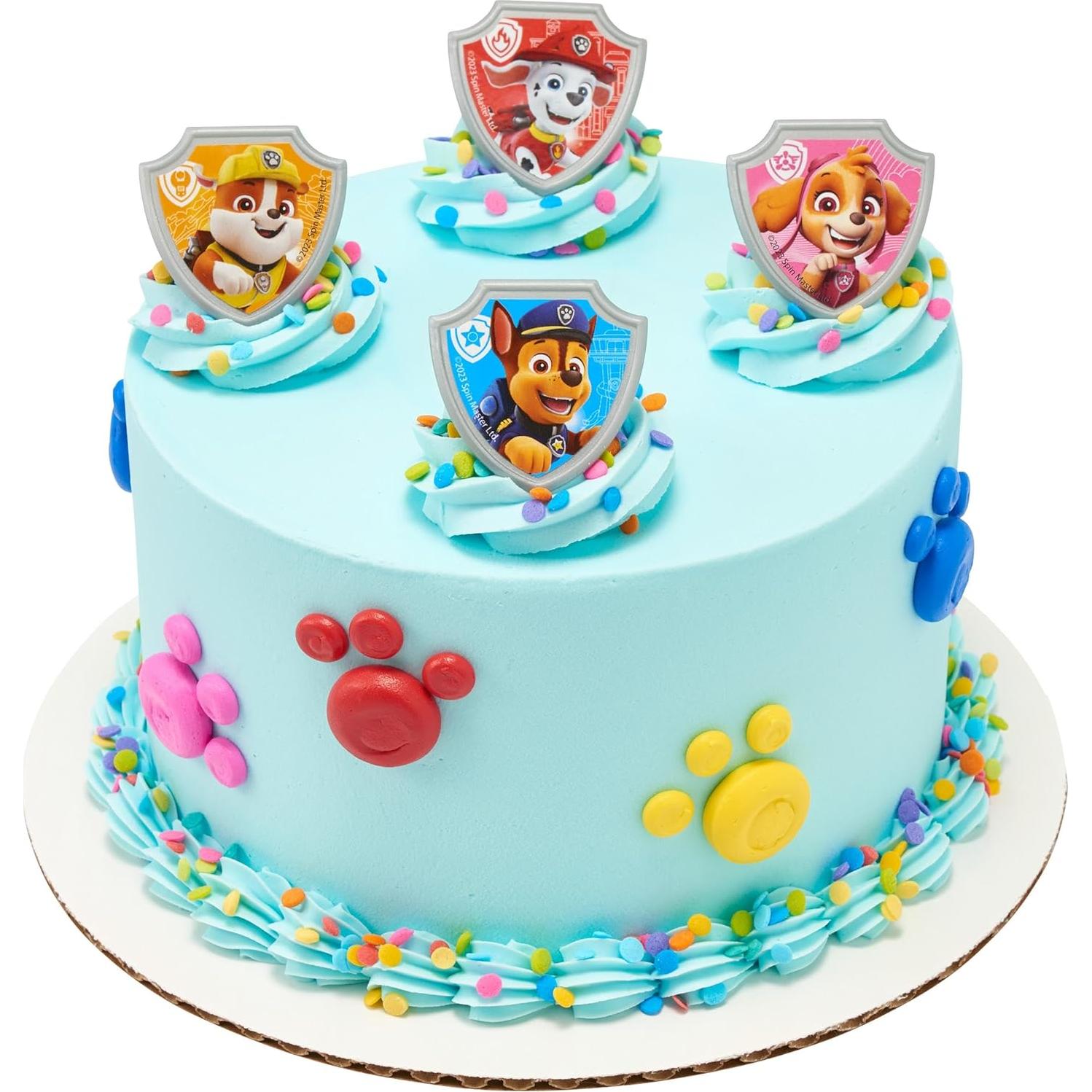 Anillos de Cupcake DecoPac Paw Patrol - 24 Decoraciones