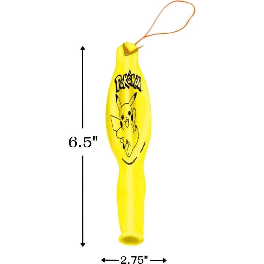 Globos de látex Pokemon surtidos - Paquete de 4 - 16.5 cm