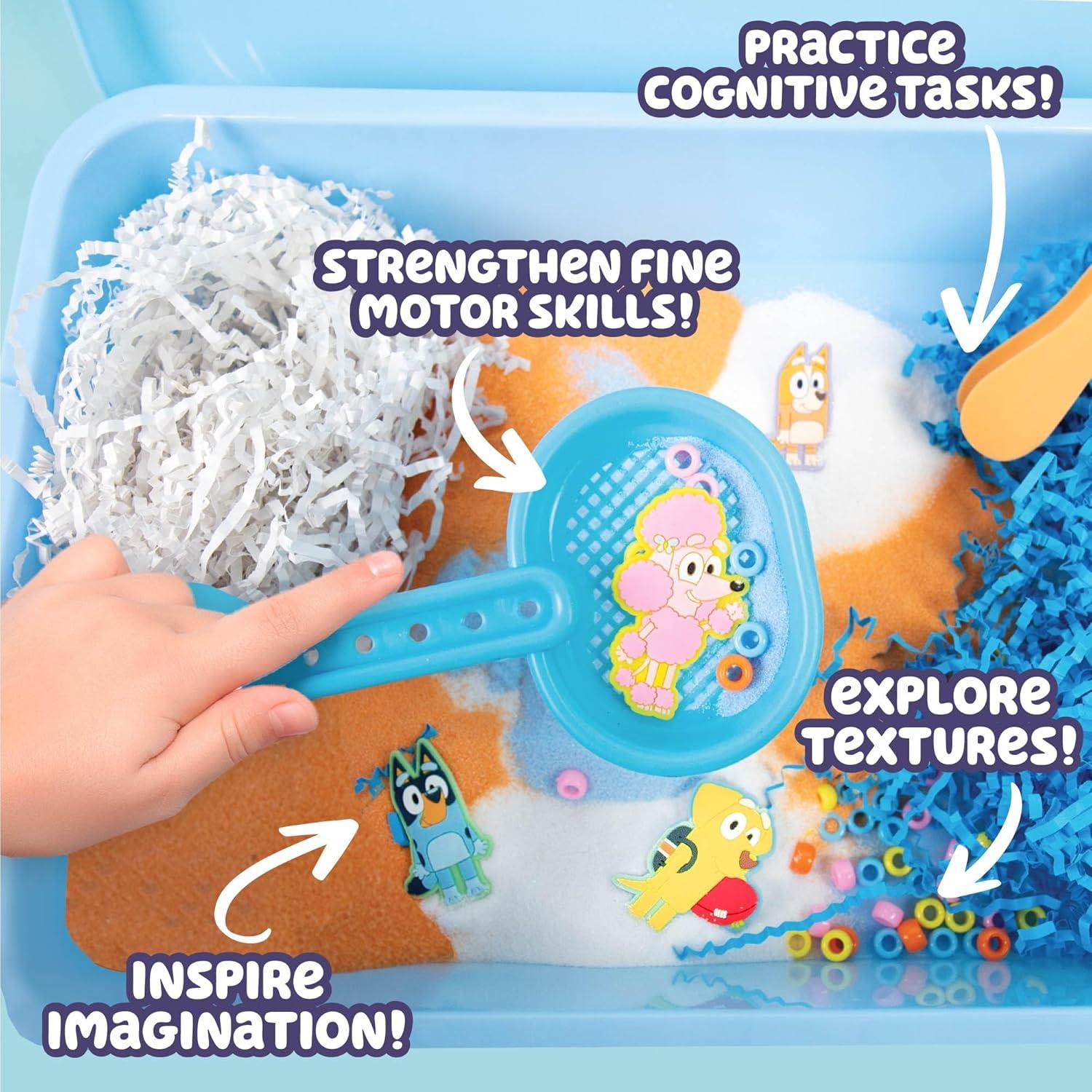 Caja Sensorial Bluey Busca y Encuentra 12 Piezas